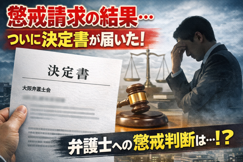 これが弁護士を懲戒請求した結果だ‼
